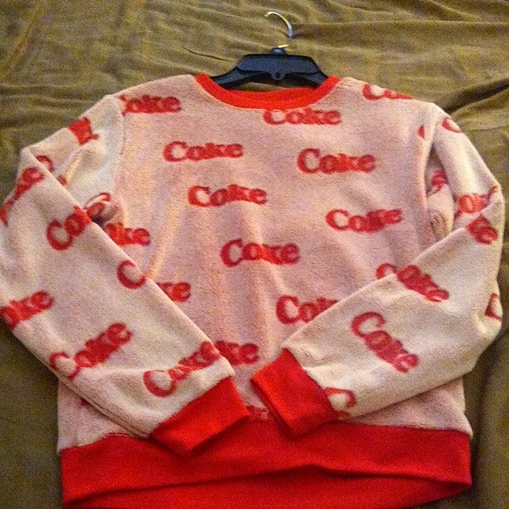 NWT COKE sweatshirt
